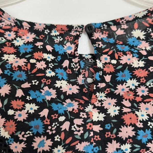Madewell‎ Ruffle-Yoke Prairie Top in Spring Prairie Xs - Image 7