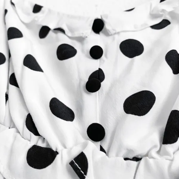 For Love & Lemons lexington polka dot romper - Image 10