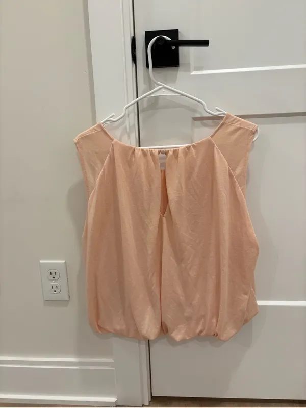Anthropologie Shimmer Bubble Top Size Large - Image 6