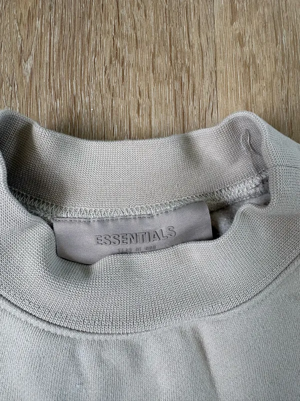 Essential Fear of God Beige Mock Neck Sweatshirt - Image 5