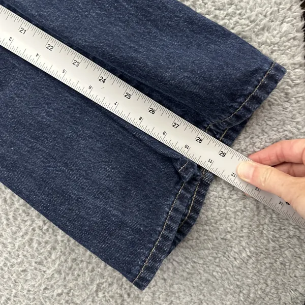 Old Navy High Rise Baggy Wide Leg Jeans Y2K Skater Retro Women's 2 x 29 - Image 9