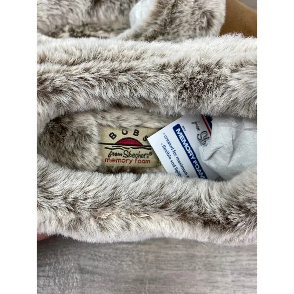 Bobs from Skechers Brown Keepsake Lite Cozy Blend Slippers Sz.9 NWT - Image 12