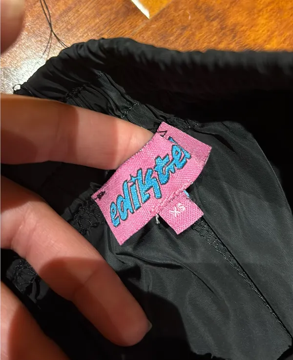 Edikted Nylon Fauna Track Pants - Image 2