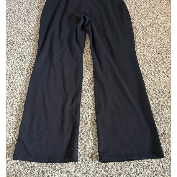 Chaps Women's Black‎ Wide Leg Leggings Size XL - Image 8