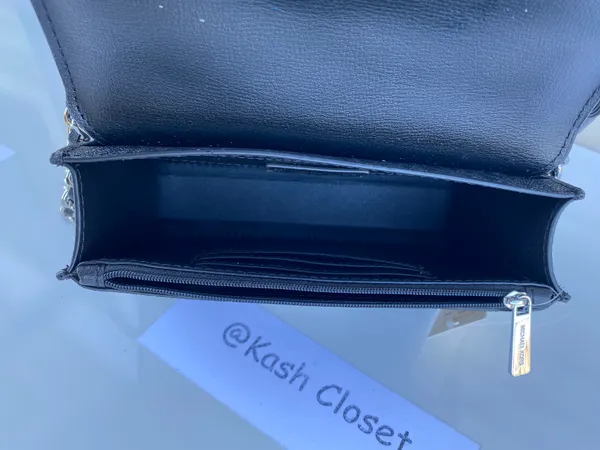 Michael Kors Rose SM Crossbody Bag -Black - Image 10