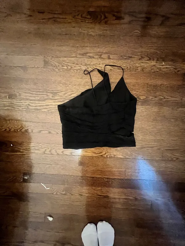 ZARA Asymmetrical One-Shoulder Top - Image 5