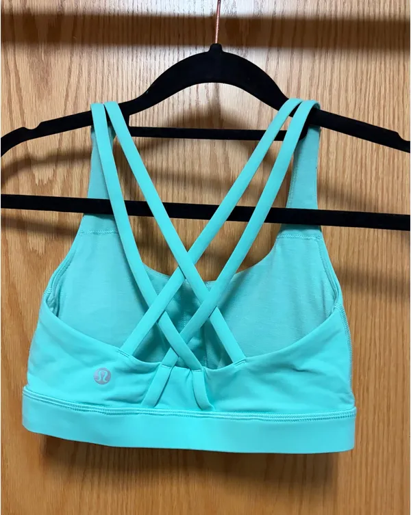 Lululemon Teal Bra Sports - Image 2