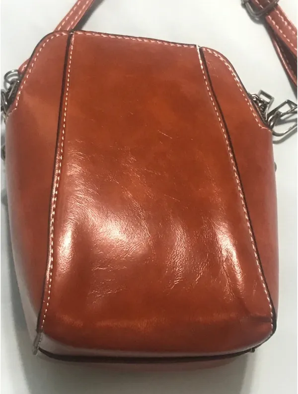 Brown bag and wallet - Image 3