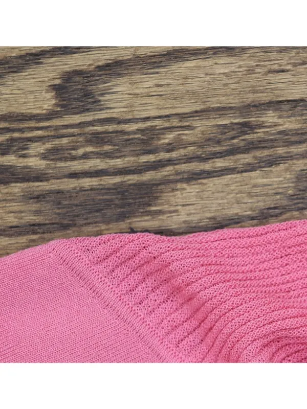 Solid & Striped Womens The Marley Knit Maxi Dress Bandeau Rose Water Pink S - Image 6