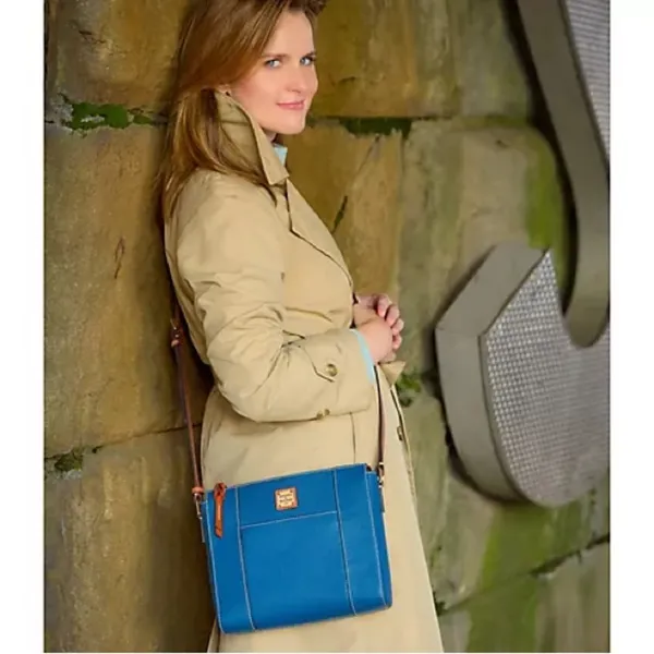 New Dooney &‎ Bourke Pebble Leather Lexington Crossbody - Image 4