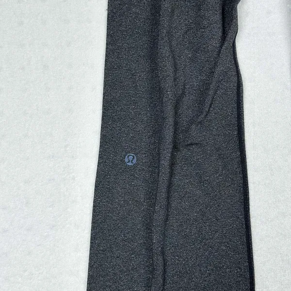 Lululemon Women’s Groove Pant Yoga Leggings Heathered Gray Size 2 Flare - Image 4