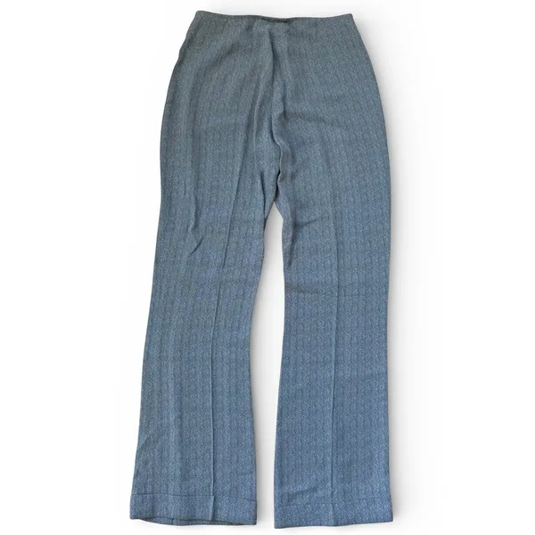 80's Vintage Renfrew Grey Herringbone Tweed Two Piece Blazer and Pants Suit - Image 6