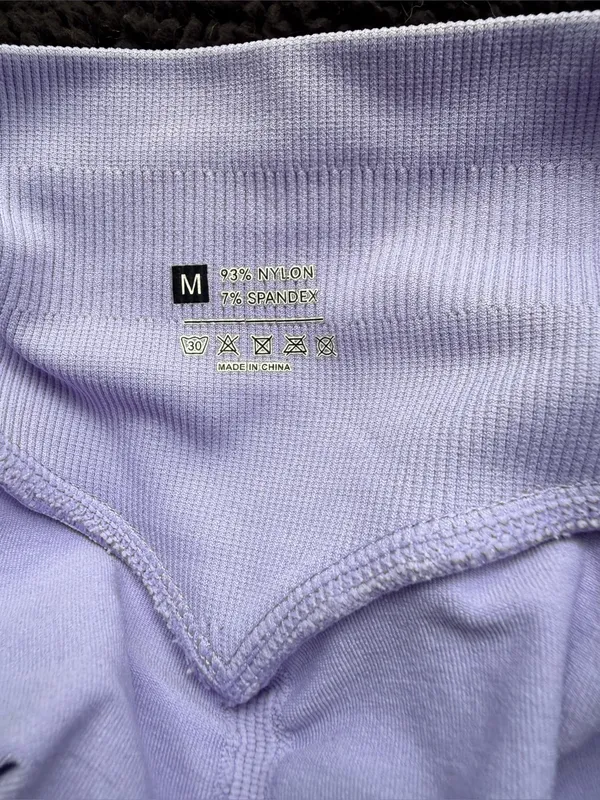 NWOT Light Purple Booty Lifting shorts fit like size XS - Image 7