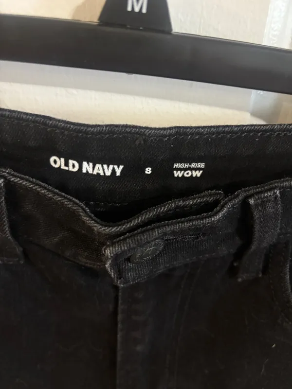 Women’s Old Navy Black Jean Shorts - Image 2
