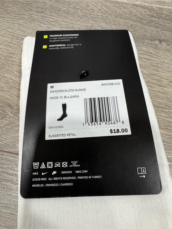 NWT Nike Knee Length Soccer Socks - Image 4