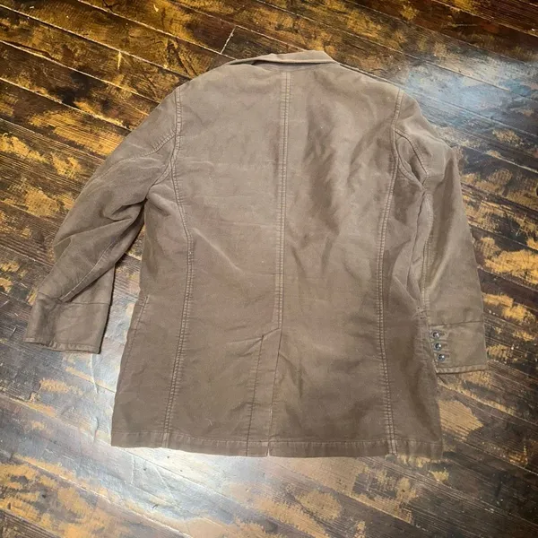 Gap brown professor academia grandpa luxe M blazer - Image 3