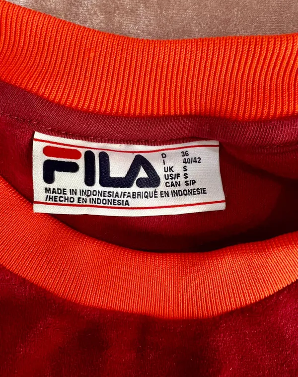 FILA Rare Emiliana Velour Ringer - Image 4