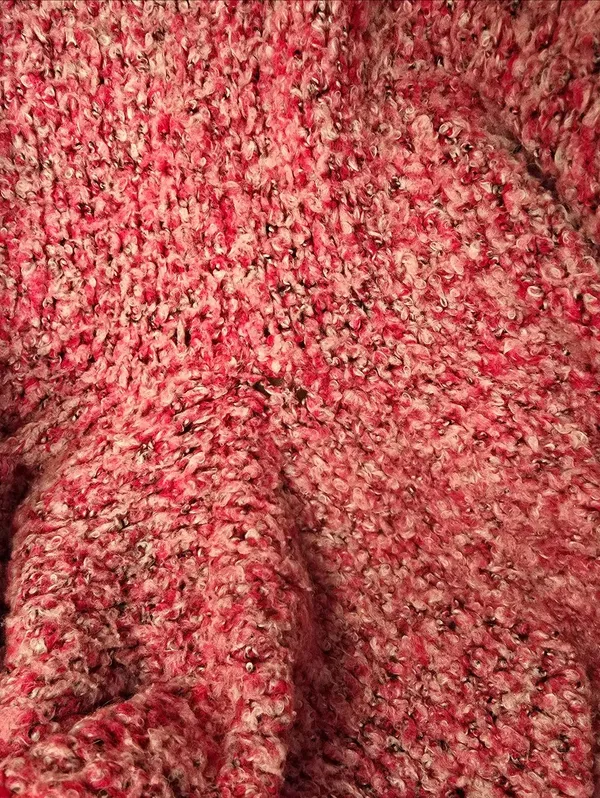 Free People BFF Cardigan Open Front in a Prickly Pear pink color S - Image 7