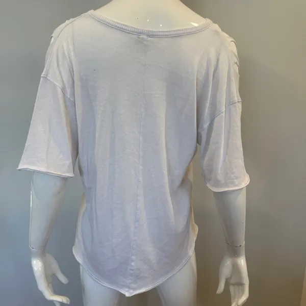 Free People All Tore Up USA T-Shirt - Image 5