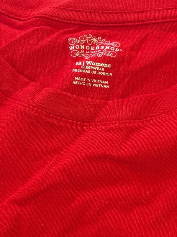Target Wondershop Women's Christmas Pajamas PJs Size Medium NEW - Image 3