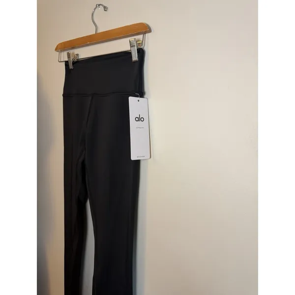 Alo 7/8 High waist Airlift Leggings Black Sz S NWT $134 - Image 10