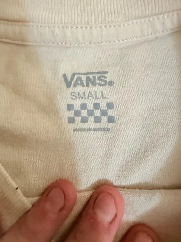 Vans animal print long sleeve shirt Small - Image 2