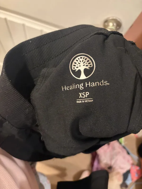 Black Healing Hands Scrubs - Image 3