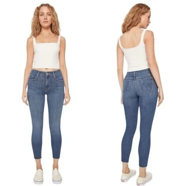 Mother The Looker Ankle Fray in Color Girl Crush Comfort‎ Capsule Summer 28 - Image 3