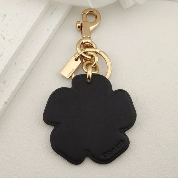 Coach Tea Rose Key Chain/Charm Bag - Image 2