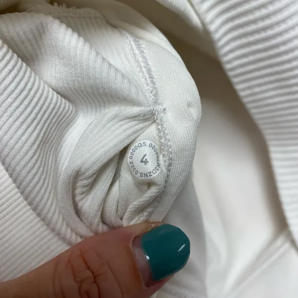 Lululemon Ebb to Street Cropped Ribbed Long Sleeve Shirt - Image 10