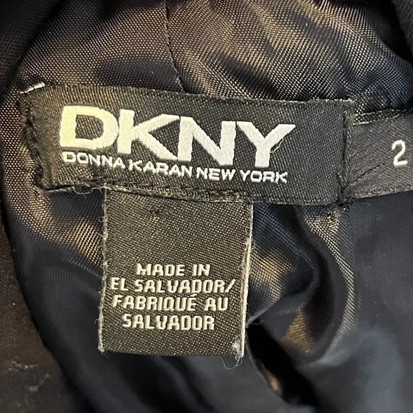 DKNY‎ Black Blazer - Image 6