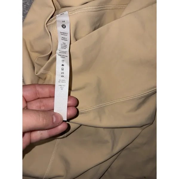 Women's Lululemon Align HR Pant 25" - Size 14 Prosecco Leggings‎ - Image 2