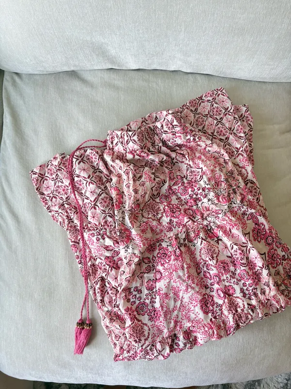 Zara Pink Floral Maxi Skirt  - Image 2