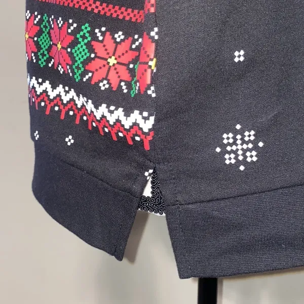 This girl loves Christmas holiday sweatshirt XL - Image 3