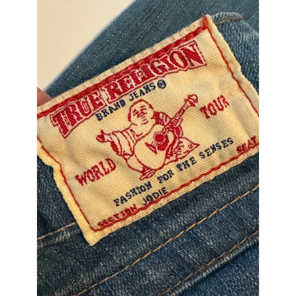 TRUE RELIGION Women's “Jodie” - Buddha Label - Blue Skinny Jeans, Size 26 - Image 12