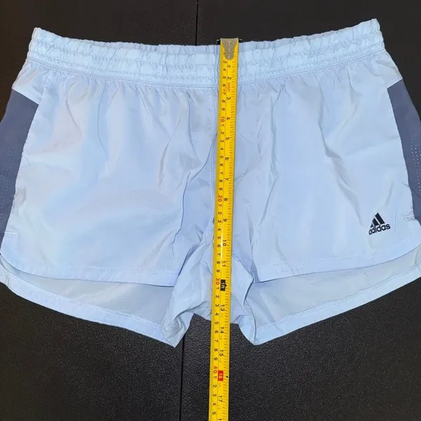 Adidas Women's AeroReady Athletic Running Shorts, Light Blue, Size XL‎ - Image 5