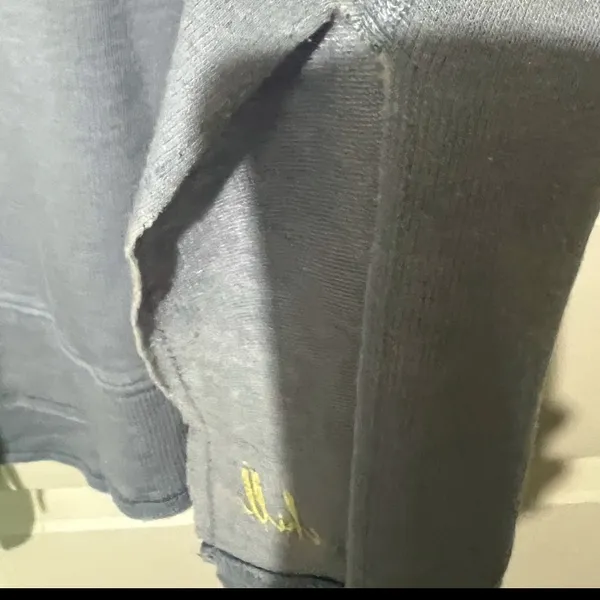 Free People‎ Gray Ribbed Relaxed Tank Top - Image 3