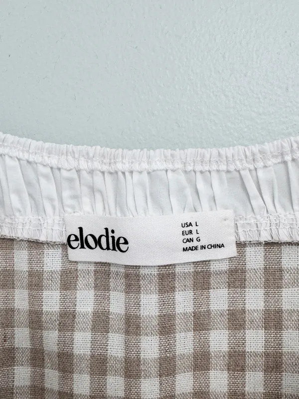 Elodie gingham top  - Image 5