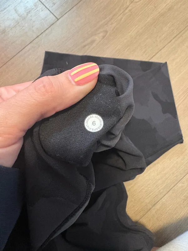 Lululemon Leggings Wunder Under Camo Black - Image 3