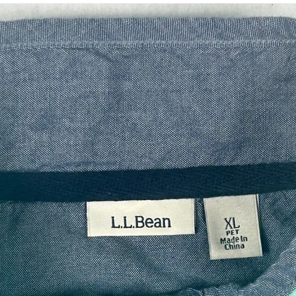 L.L.Bean Women XL Quarter Snap Pullover Coastal Preppy Fleece Teal‎ Blue Green - Image 6
