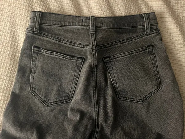 Abercrombie Curve Love Ultra High Rise Ankle Straight Jean - Image 3