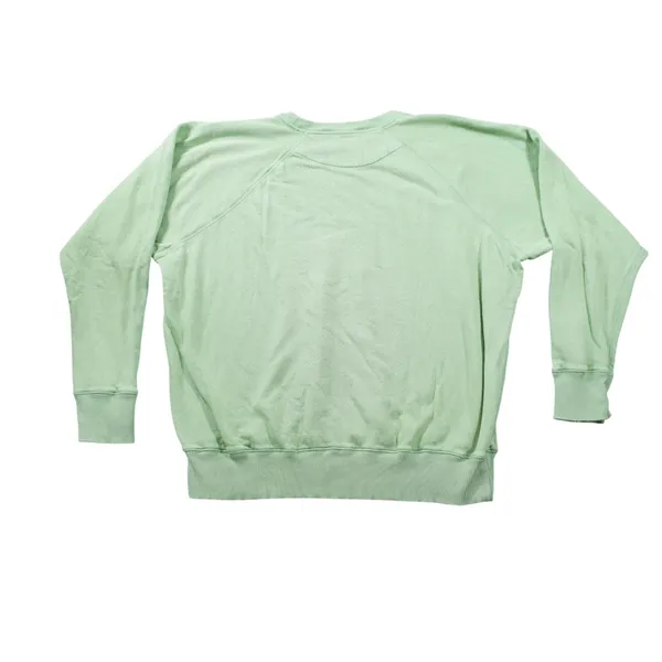 Aerie Take It‎ Easy Tiger Graphic Sweatshirt Sage Green Raglan Sleeve Womens M - Image 6