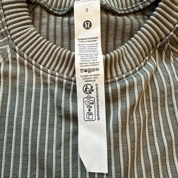 Lululemon Restless Pullover Top Seamless Athleisure Run Activewear Casual - Image 2