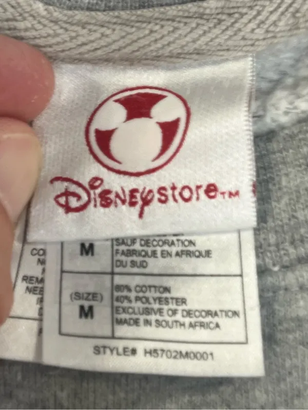 Disney Grumpy State University Vintage Graphic Crewneck Sweatshirt Medium - Image 6
