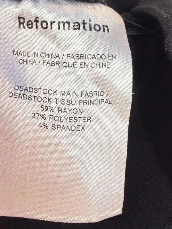 Reformation Prunella Knit Strapless Ruched Mini Dress‎ in Black Size XS - Image 7