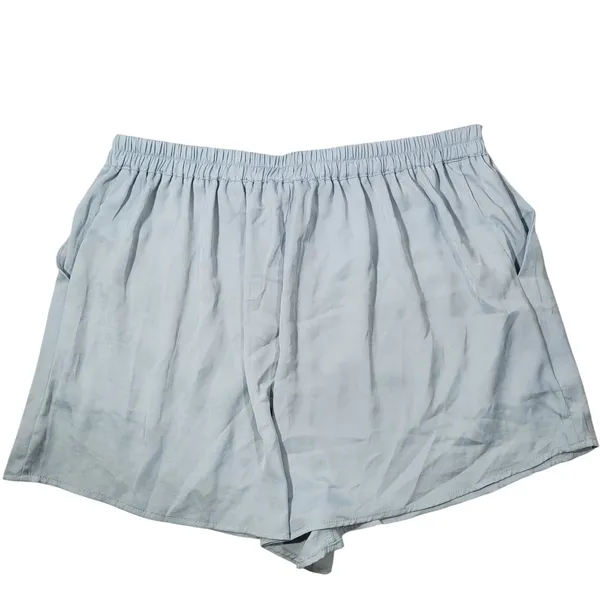 Lulus Light Blue Elastic‎ Waist Polyester Shorts Women's Size Large - Image 2