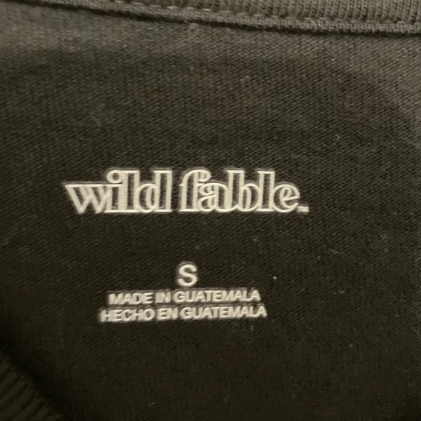Wild Fable Womens American Legend Wild‎ West Graphic Tee Black S NWT - Image 4