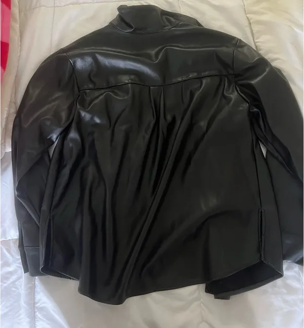 Kirious Black leather jacket - Image 2