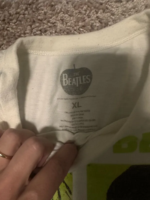 Beatles graphic tee White Size L - Image 3