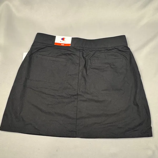 Champion Campus Skirt Womens 10 Black Mini Sporty‎ Athletic CPW253SD01025 NWT - Image 2